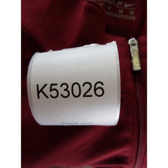 Nike Sweatshirt Medium Golf Fit Dry 1/4 Zip Pullover Swoosh Logo Active - Picture 11 of 11